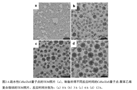 聚苯乙烯修饰CdSe/ZnS荧光量子点.png