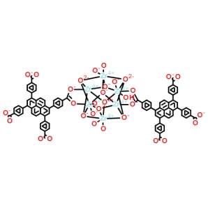 MOF:NU-1000(Zr)金属有机骨架cas:1446138-63-1和UiO-66的对比