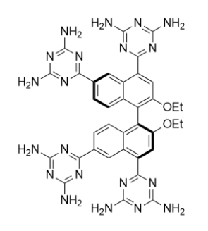 HOF:HOF-2氢键有机骨架结构式-齐岳生物