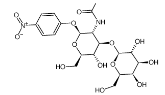 4-硝基苯基-2-乙酰氨基-2-脱氧-3-(β-吡喃半乳糖)-β-D-半乳糖苷，CAS: 57467-13-7  