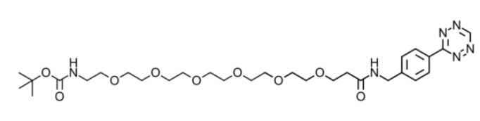 Tetrazine-PEG6-amino-Boc