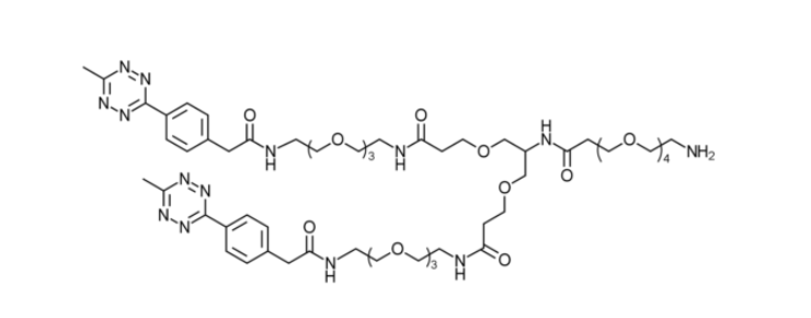 Amino-PEG4-bis-PEG3-methyltetrazine