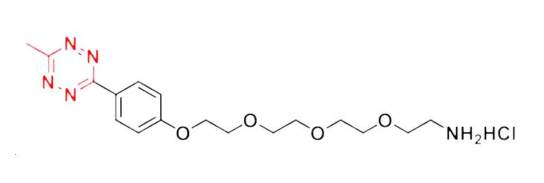 Methyltetrazine-PEG4-amine HCl