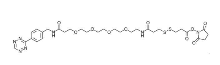 Tetrazine-PEG4-SS-NHS