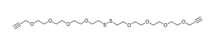 Alkyne-PEG4-SS-PEG4-alkyne