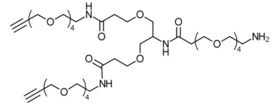 Amino-PEG4-bis-PEG4-alkyne