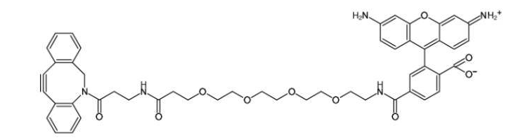 Carboxyrhodamine 110-PEG4-DBCO