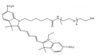 荧光染料Cy5-PEG-SH/Thiol，Cy5-聚乙二醇-硫醇/巯基有哪些分子量？