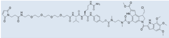 MA-PEG4-vc-PAB-DMEA-duocarmycin SA