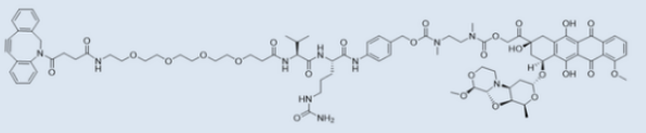 DBCO-PEG4-VC-PAB-DMAE-PNU159682