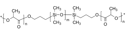 PLA-PDMS-PLA