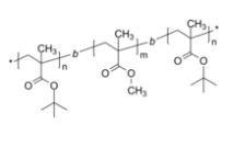 PtBuMA-PMMA-PtBuMA