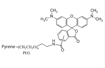 Pyrene-PEG-Rhodamine