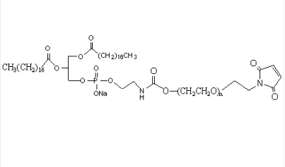 磷脂-聚乙二醇-马来酰亚胺 自组装PEG脂质体 DSPE-PEG-MAL (Maleimide Functionalized PEG ...