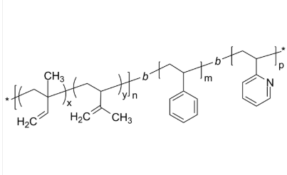 PIP(1,2-co-3,4)-PS-P2VP