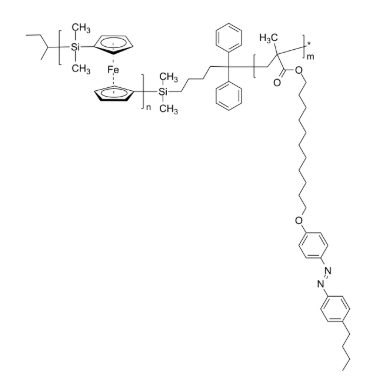 PFES-PAzoMA 聚二茂铁二甲基硅烷-聚(11-[4-(4'-丁基苯基偶氮)苯氧基]-甲基丙烯酸十一烷基酯) 二嵌段共聚物-UDP糖丨 ...