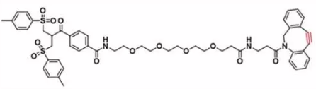 Bis-Sulfone-PEG4-DBCO  