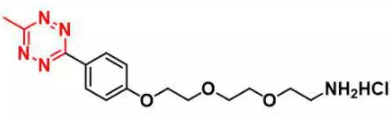 Methyltetrazine-PEG3-amine HCl salt  