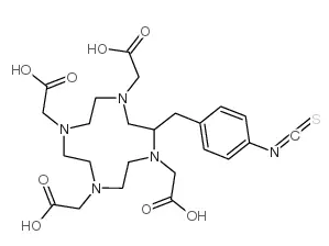 cas 127985-74-4，p-SCN-Bn-DOTA，用于标记多肽的双功能螯合剂