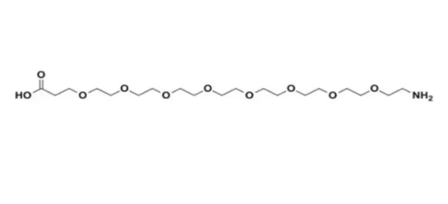 cas 756526-04-2，Amino-PEG8-acid/COOH，氨基-PEG8-羧酸水溶性PEG连接剂---西安齐岳生物