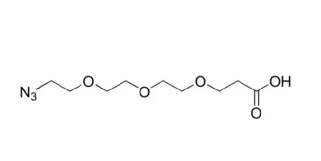 N3-PEG3-COOH，1056024-94-2，N3-PEG3-COOH，叠氮-聚乙二醇-羧基 淡黄色粘稠液体状态