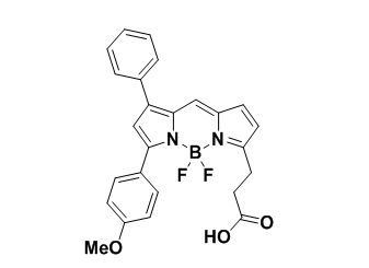 BODIPY-545/570，氟硼二吡咯(BODIPY)类荧光染料，结构式分享