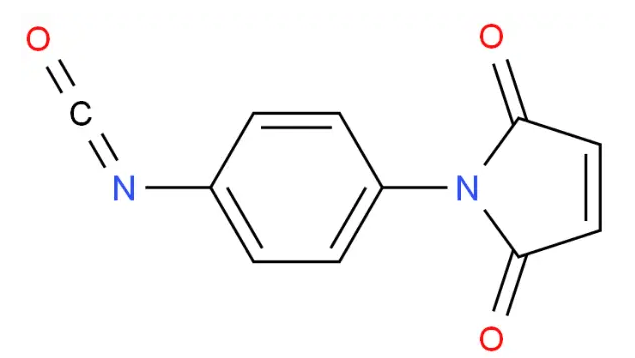 123457-83-0，N-(4-Isocyanatophenyl)maleimide PMPI，N-(P-马来酰亚胺基苯基)异，小分子试剂