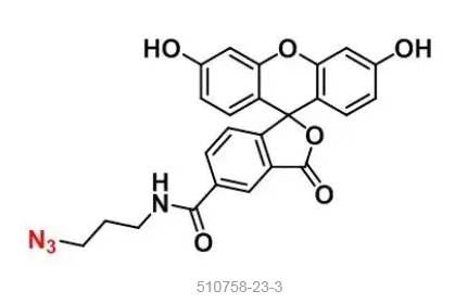 5-FAM-azide ， 5-FAM5-羧基荧光素叠氮化物，CAS号：510758-23-3