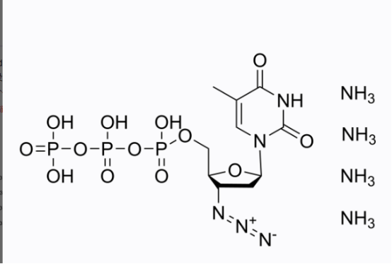 AZT triphosphate tetraammonium