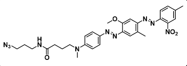 BHQ-1 azide，叠氮修饰的BHQ是一款荧光淬灭剂