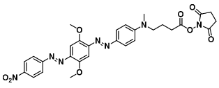 BHQ-2 NHS，CAS编号：916753-62-3，琥珀酰亚胺修饰的Black Hole Quencher（BHQ）