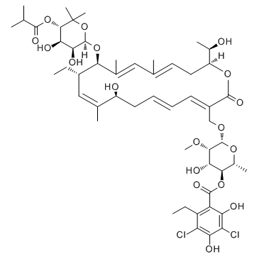 	fidaxomicin 