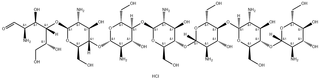 ROS活化氧Chitoheptaose heptahydrochloride，壳七糖七盐酸盐，CAS：127171-89-5