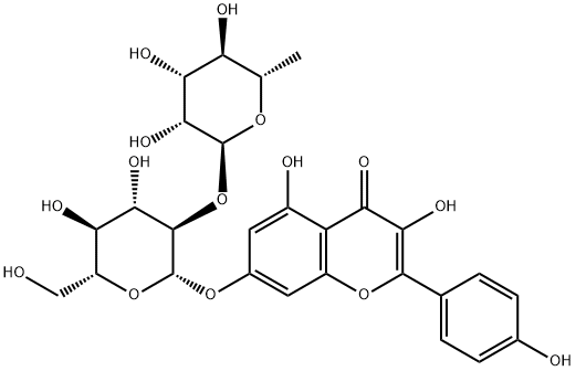 活化氧ROS分子Kaempferol 7-neohesperidoside山柰酚-7-O-新橙皮糖苷17353-03-6