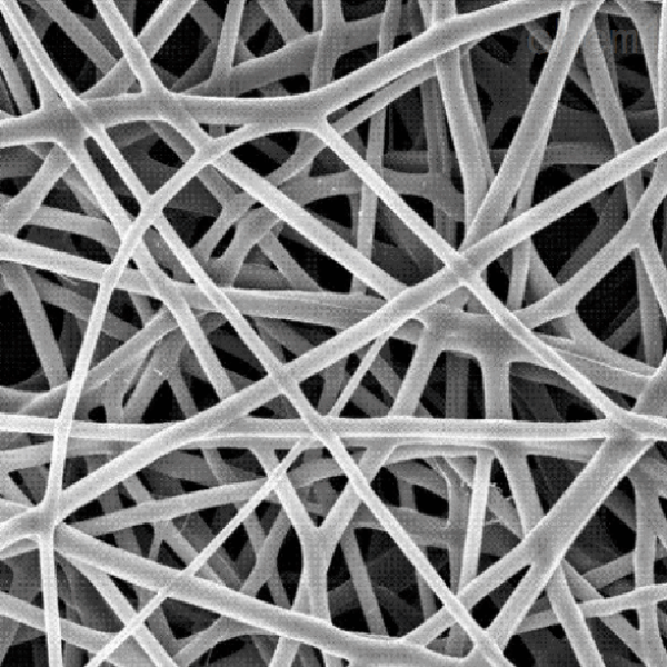 聚乳酸/二氧化钛染料吸附膜纳米纤维膜