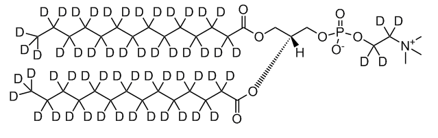 14:0 PC-d58|1,2-dimyristoyl-d54-sn-glycero-3-phosphocholine-1,1,2,2-d4
