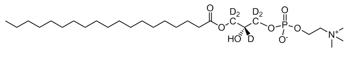 19:0 Lyso PC-d5|1-nonadecanoyl-2-hydroxy-sn-glycero(d5)-3-phosphocholine 