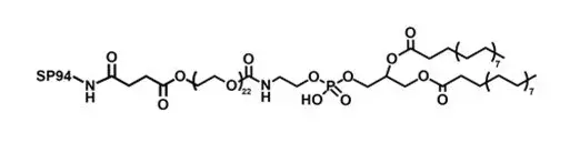 磷脂-聚乙二醇-靶向肽SP94