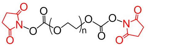 NHS-PEG2000-NHS 、双活性酯聚乙二醇、N-羟基琥珀酰亚胺脂
