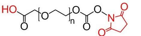 COOH-PEG-NHS、N-羟基琥珀酰亚胺-聚乙二醇-羧基、羧酸-聚乙二醇-活性脂
