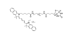 Cy5.5-聚乙二醇-生物素，Cy5.5-PEG-Biotin，花菁素cy5.5-聚乙二醇-生物素