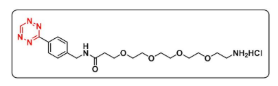 Tetrazine-PEG4-amine HCl salt