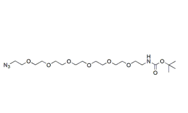 t-boc-N-amido-PEG6-azide