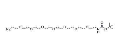 t-boc-N-amido-PEG7-azide