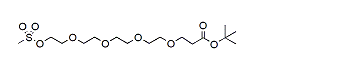 Ms-PEG4-t-butyl ester
