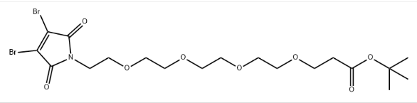 3,4-Dibromo-Mal-PEG4-t-butyl ester