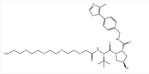 (S,R.S)-AHPC-PEG4-amine Hydrochloride salt