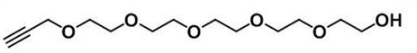 CAS:1036204-60-0；炔基-六聚乙二醇-羟基；Propargyl-PEG6-alcohol