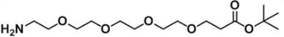 Amine-PEG4-COOtBu；氨基-四聚乙二醇-丙酸叔丁酯；NH2-PEG4-CH2CH2COOtBu