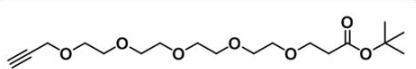 丙炔基-五聚乙二醇-丙酸叔丁酯；Alkyne-PEG5-COOtBu